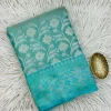 Banarasi Tissue Silk Saree Light Blue